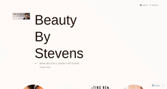 Desktop Screenshot of beautybystevens.com